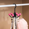 GlideHold® HangerHooks: Pivotant À 360° 6 Claw Crochets Organisateur De Placard Cintre