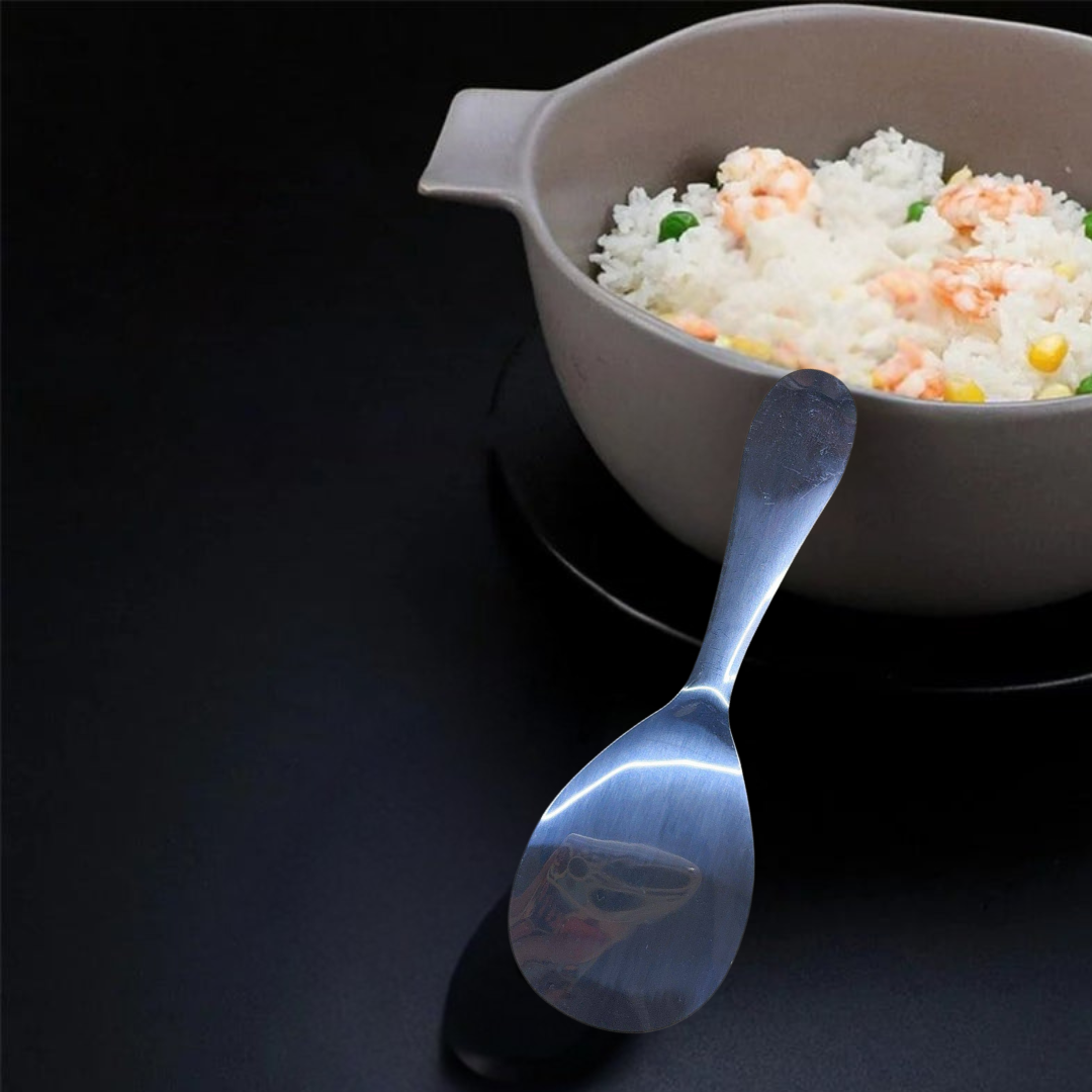 Globetrek° RiceSpoon - Anti-adhérent Acier Inoxydable Cuillère à Servir le Riz
