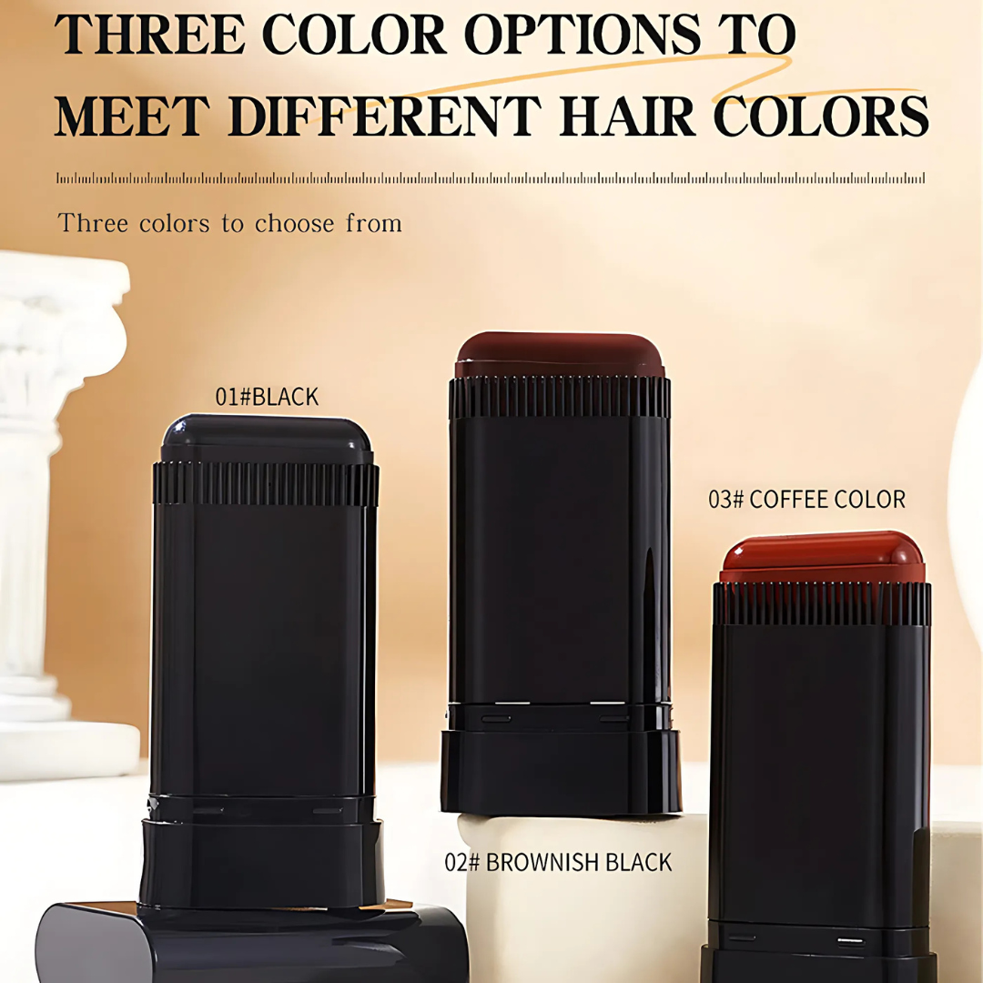 Rose® HairStick 1+1 GRATUIT : 2 En 1 Coloration Instantanée Et Twist Stick Peigne