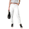 Icone™ ClassyPants: Classique Coupe Droite Taille Haute Pantalon Pour Femmes