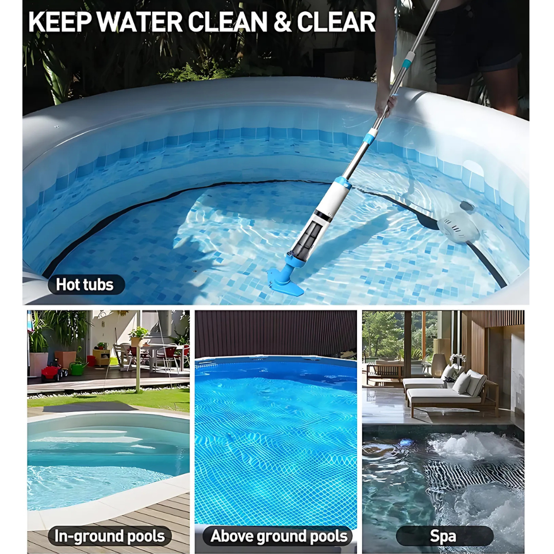Cleaner Pro° PoolCleaner: Rechargeable À Main Aspirateur Pour Piscine