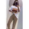 Icone™ ComfySet: Ensemble Chemise Et Pantalon Décontracté, Élégant Et Confortable