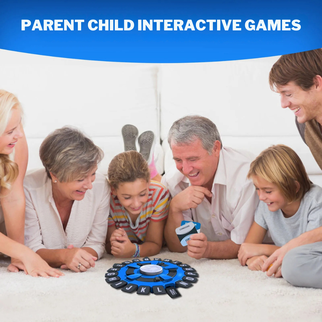 Kletshuts™ TappingGame - Rapide Rythmé Familial Lettres Tapoter Jeu