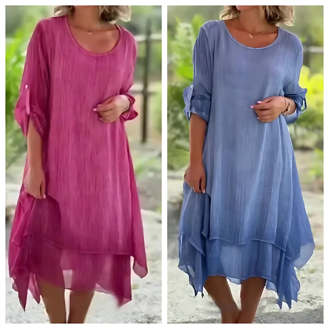 Icone™ LooseDress: Simple Respirant Coupe Ample Robe