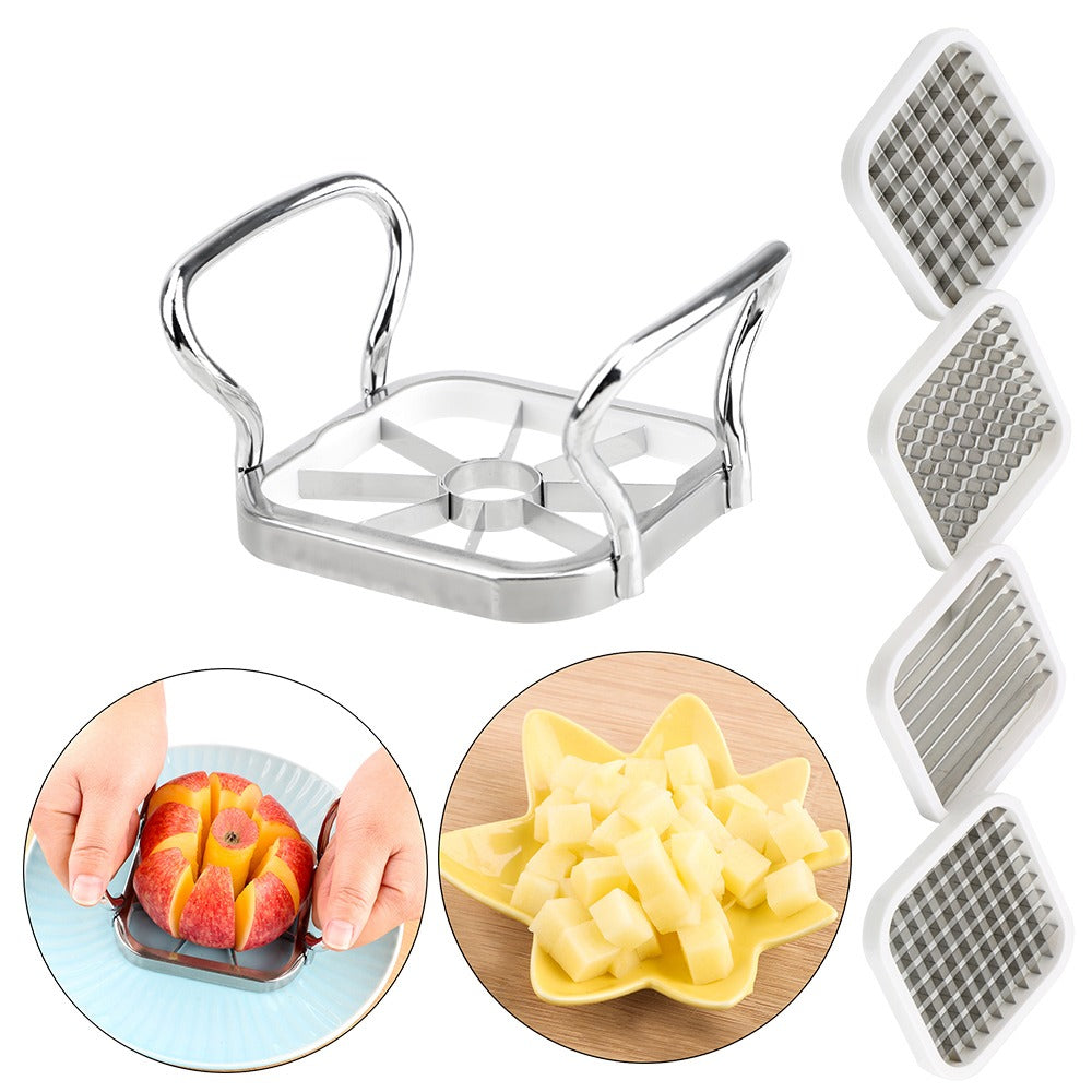 Globetrek° MultiCutter: Coupe-Fruits Et Aliments À Lames Multiples