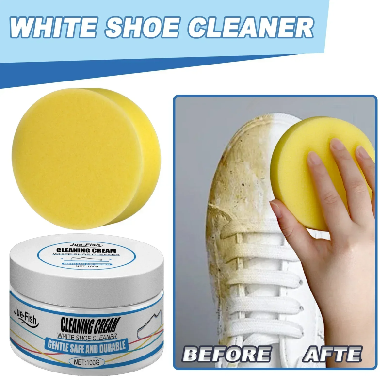 ShoeShine 1+1 GRATUIT - Crème Blanchissante Et Détachante Pour Chaussures