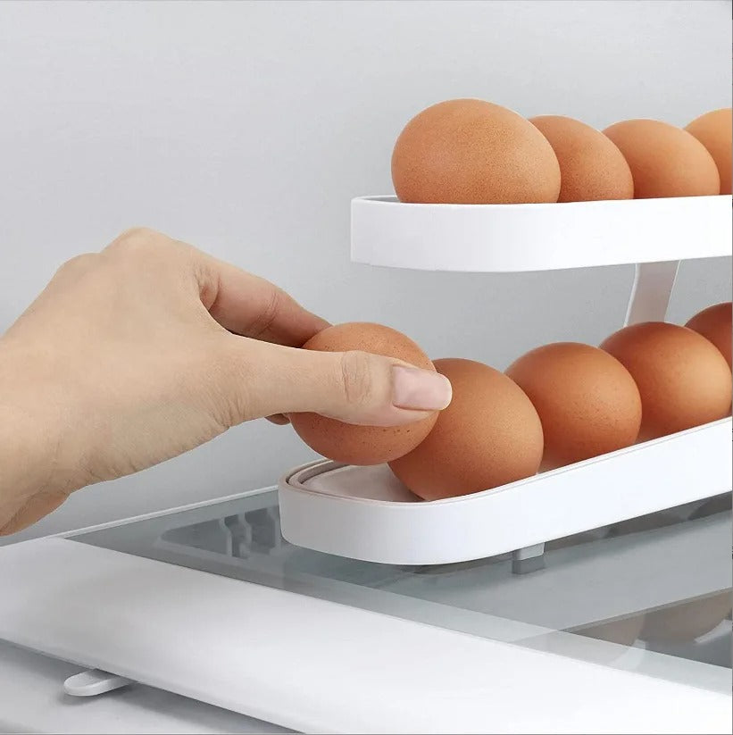 Globetrek° EggHolder: Automatique Rouleau Peu Encombrant Distributeur D'œufs