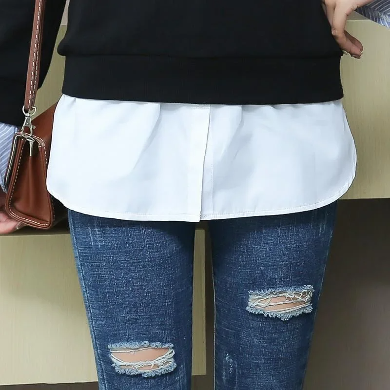 Icone™ WaistSkirt 1+1 GRATUIT: Chic Extensible Chemisier Jupe Taille Haute Pour Femme