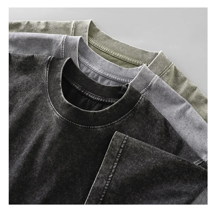 Icone™ ComfortShirt 1+1 GRATUIT: Premium Confortable Lâche Ajuster Délavé T-shirt