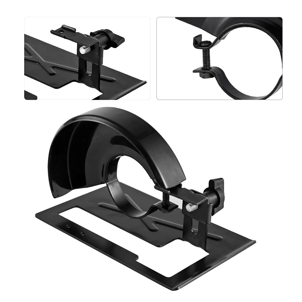 CuttingSupport : Base De Meuleuse Angulaire Réglable Et Couverture De Protection