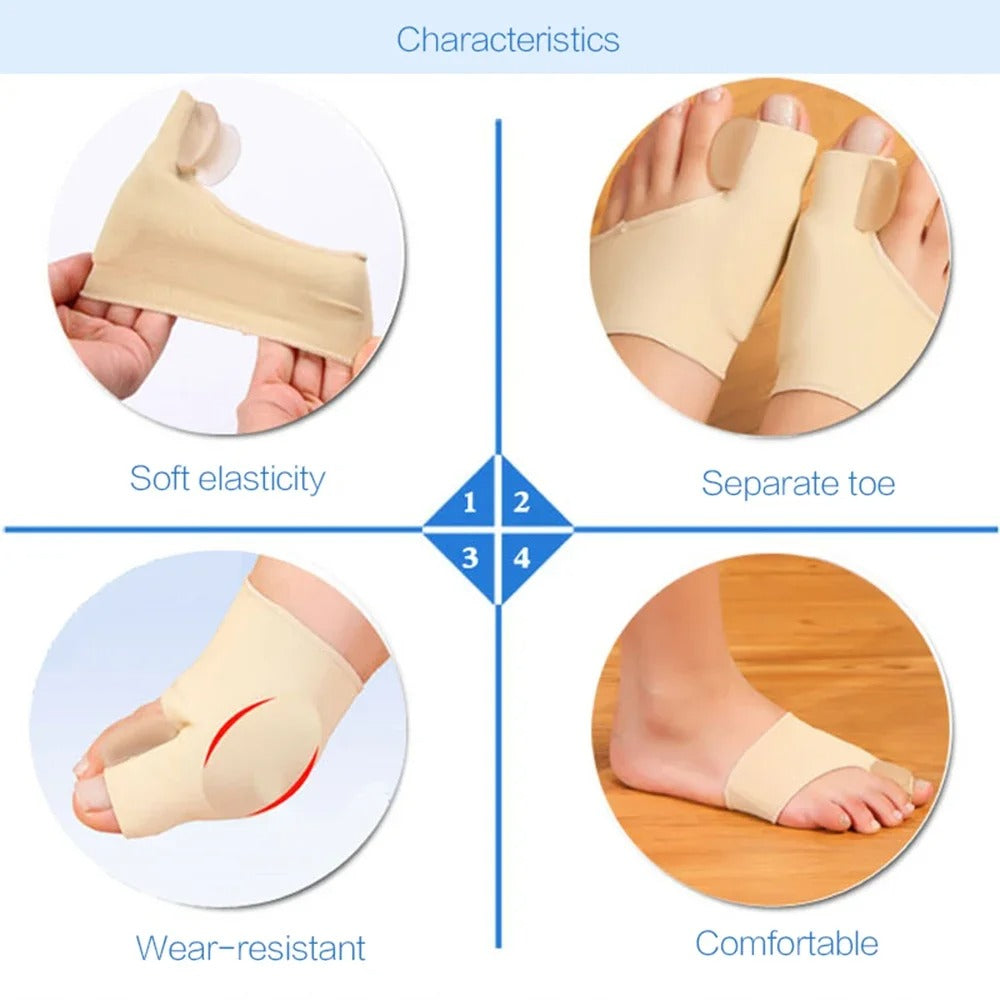ToeCorrector : Correcteur D'Oignon Séparateur De Gros Orteil Coussin De Pied