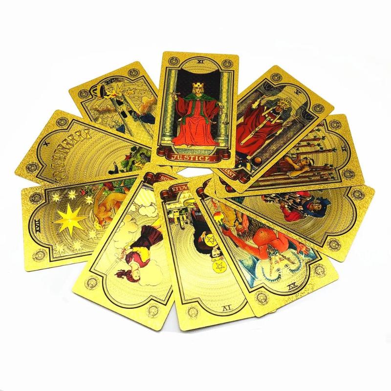 TarotCards - Mystique Doré Tarot Cartes
