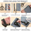 Icone™ ShorteningTape: 5M Ruban De Raccourcissement De Pantalons Auto-Adhésif