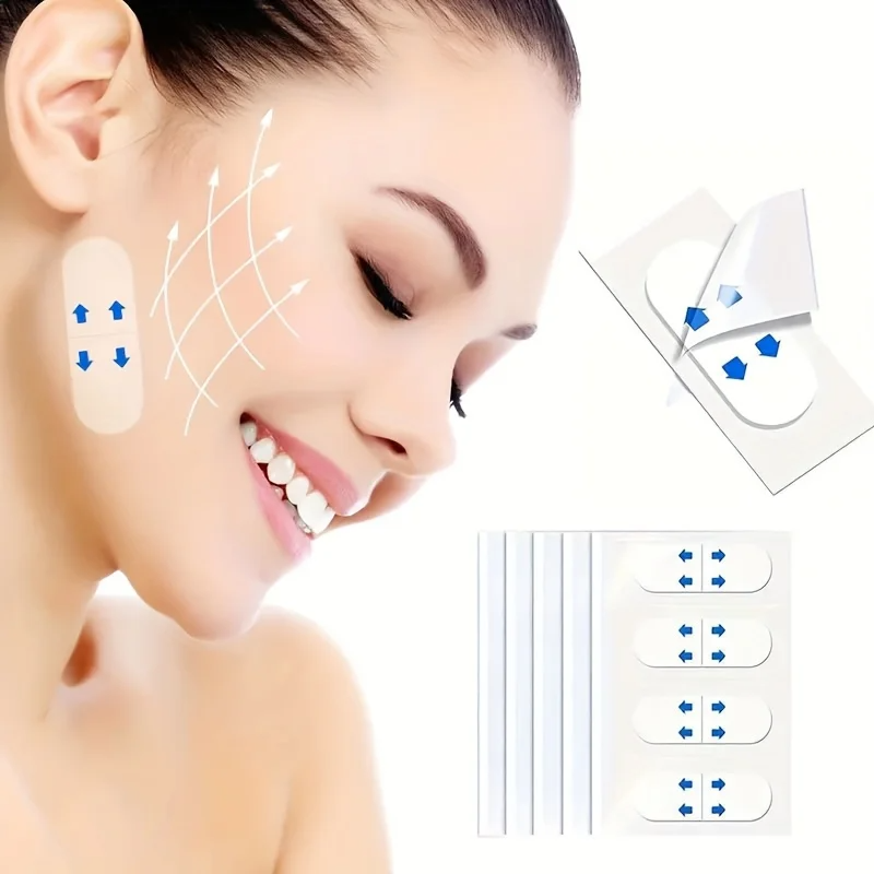 LiftTape 60+60  GRATUIT: Visage Et Menton Lifting Et Raffermissant Ruban