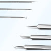 FacialTools - Ensemble D'outils en Acier Inoxydable pour Éliminer les Points Noirs
