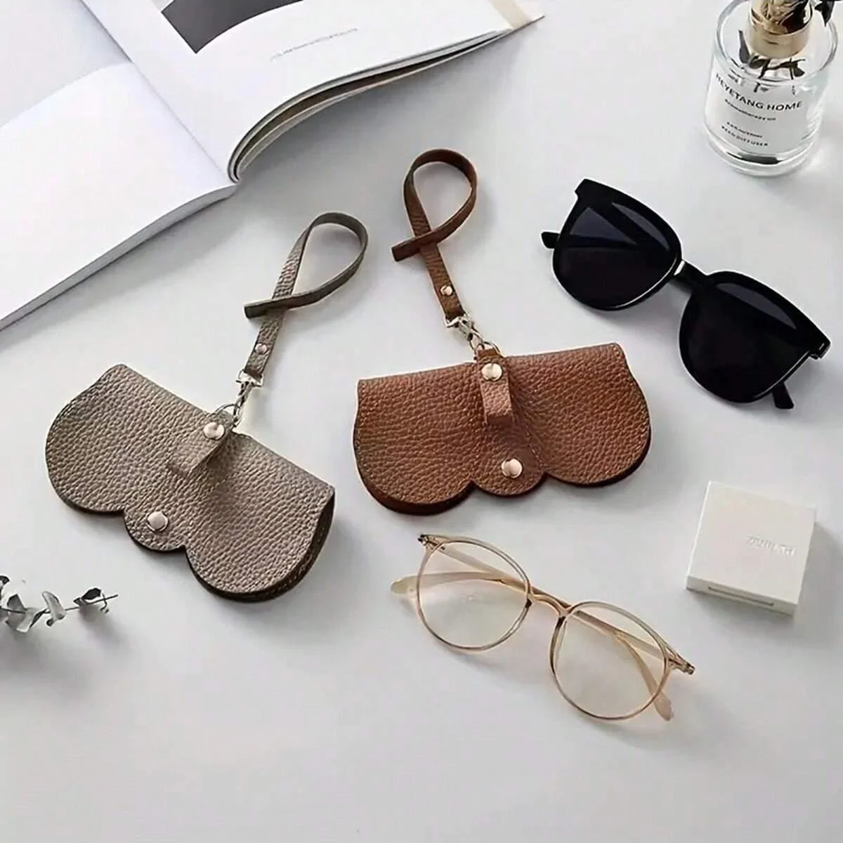 Icone™ GlassesCase 1+1 GRATUIT - Fin Et Elégant Lecture Et De Soleil Étui De Protection