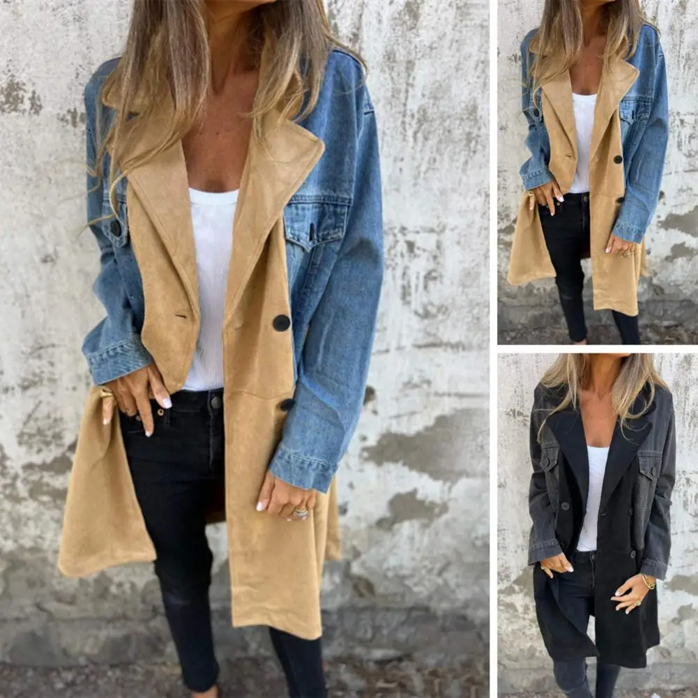 Icone™ LongCoat: Trench-Coat Mi-Long Avec Col Élégant Et Poches