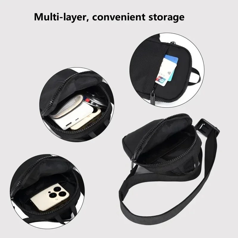 Icone™ ChestBag 1+1 GRATUIT: Sangle Réglable Unisexe Mini Echarpe Poitrine Sac