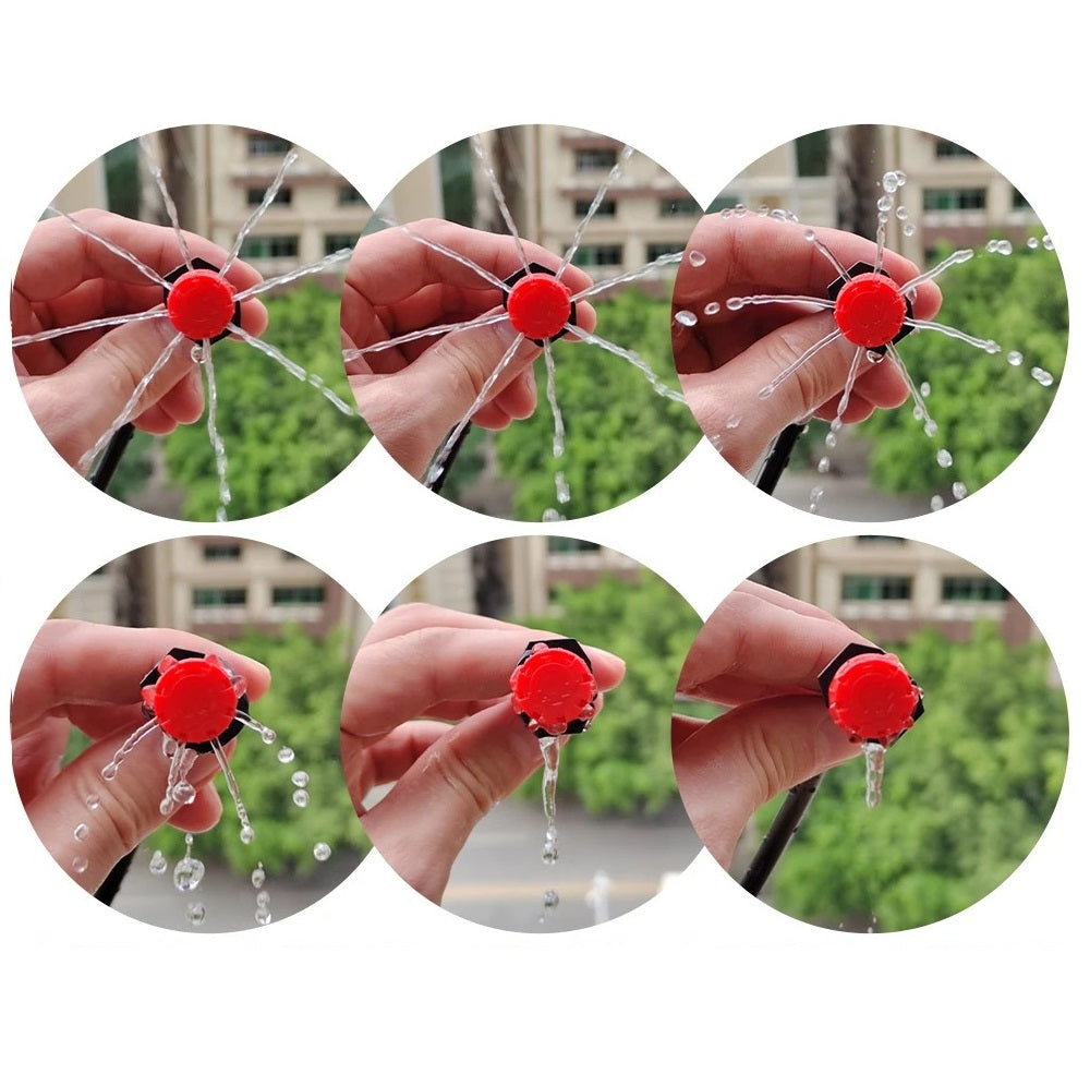 WaterDrippers - Mini Goutteurs D’Eau Avec Têtes D’Arroseur Réglables