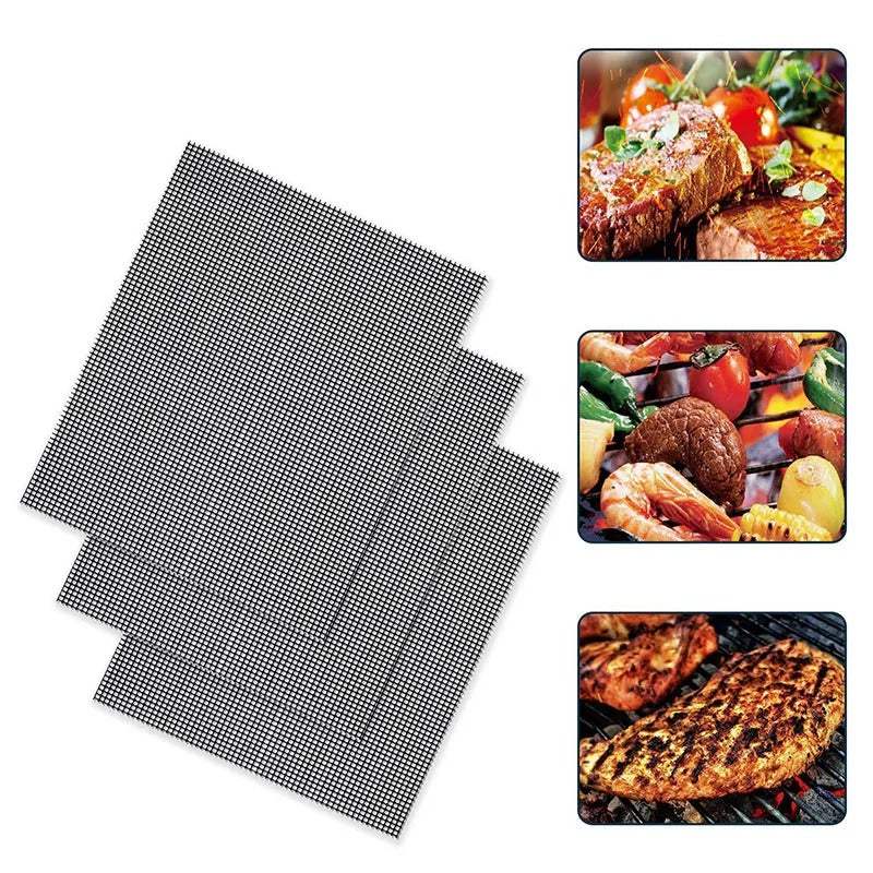 Globetrek° GrillNet: Grille De BBQ Réutilisable, Résistante A La Chaleur Et Antiadhésive Net