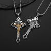 Jewelance™ CrossProtection 1+1 GRATUIT : Protection Spirituelle Croix Pendentif Collier Avec Coffret Cadeau