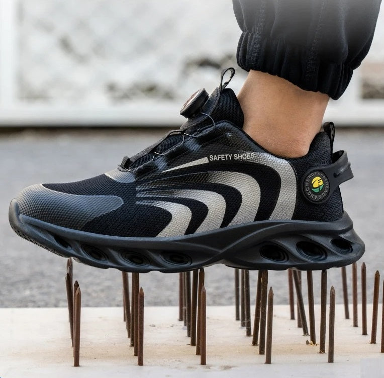Happy™ SafetyFeet: Chaussures Confortables Avec Design Réfléchissant Et Boucle Rotative