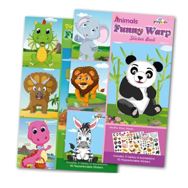 Kletshuts™ StickerBook 1+1 GRATUIT: DIY Livre D'Autocollant Artisanat Pour Garçons Et Filles