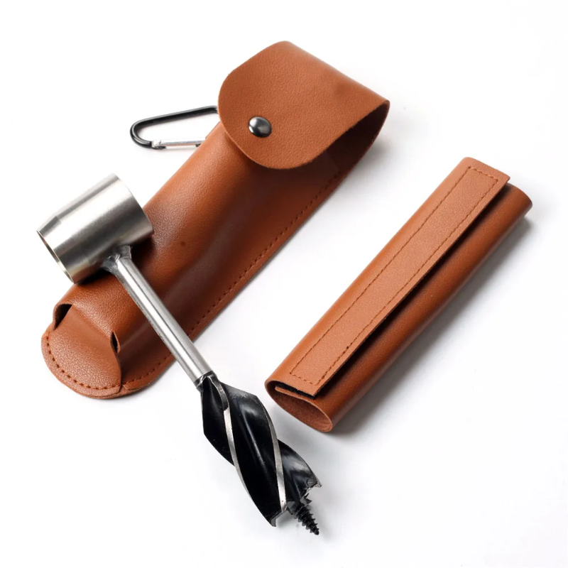 HandDrill - Main Tarière Clé Pour Artisanat Du Bois Et Le Camping En Plein Air