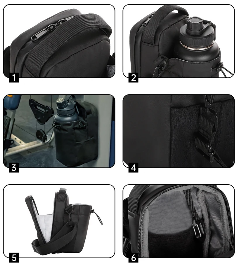 Icone™ MagneticBag: Petit Gym Sac Imperméable Et Magnétique