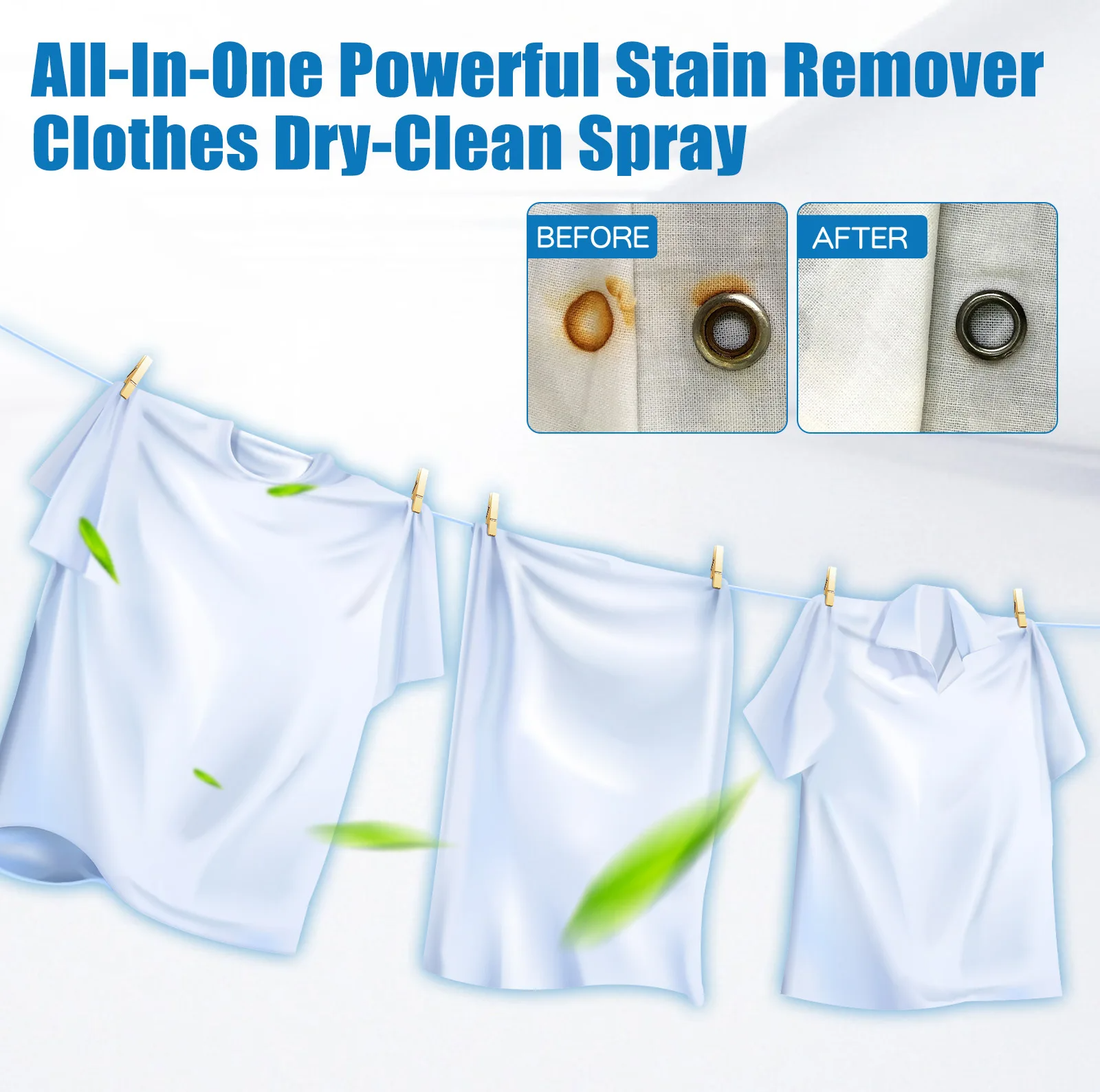 StainRemover 1+1 GRATUIT - Puissant Spray Vêtements Tache Dissolvant