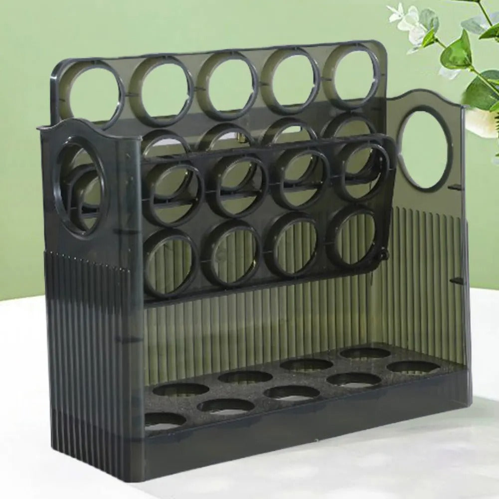 EggBox - Boîte De Conservation D'œufs À Trois Couches Et À Rebondissement Automatique