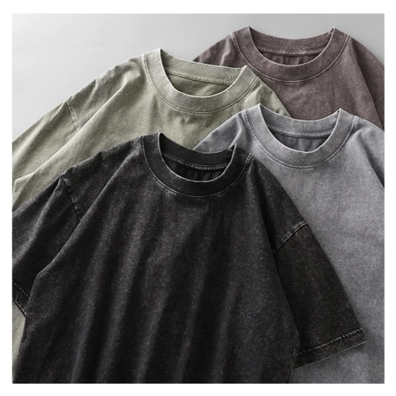 Icone™ ComfortShirt 1+1 GRATUIT: Premium Confortable Lâche Ajuster Délavé T-shirt