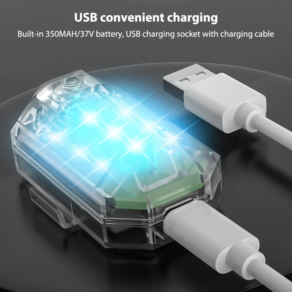 Ledsen™ FlashingLight: Lampe Clignotante LED Télécommandée Sans Fil