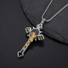 Jewelance™ CrossProtection 1+1 GRATUIT : Protection Spirituelle Croix Pendentif Collier Avec Coffret Cadeau