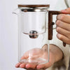 Globetrek° GlassTeapot: Automatique Eau Séparation Verre Théière