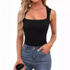 Icone™ TankTop 1+1 GRATUIT : Débardeur Sans Manches À Encolure Carrée Pour Femme