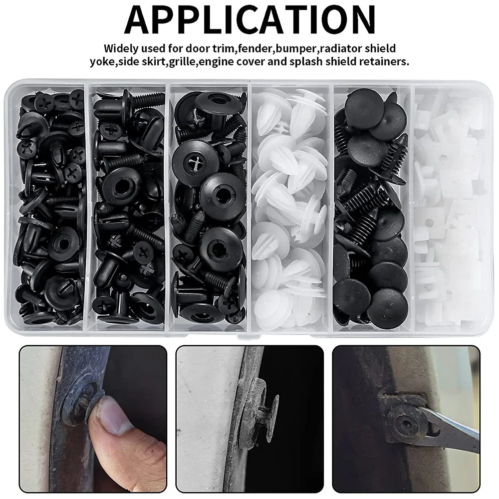 CarClips 1+1 GRATUIT – Utilisation Universelle Résistants Réparation Automobile Clips