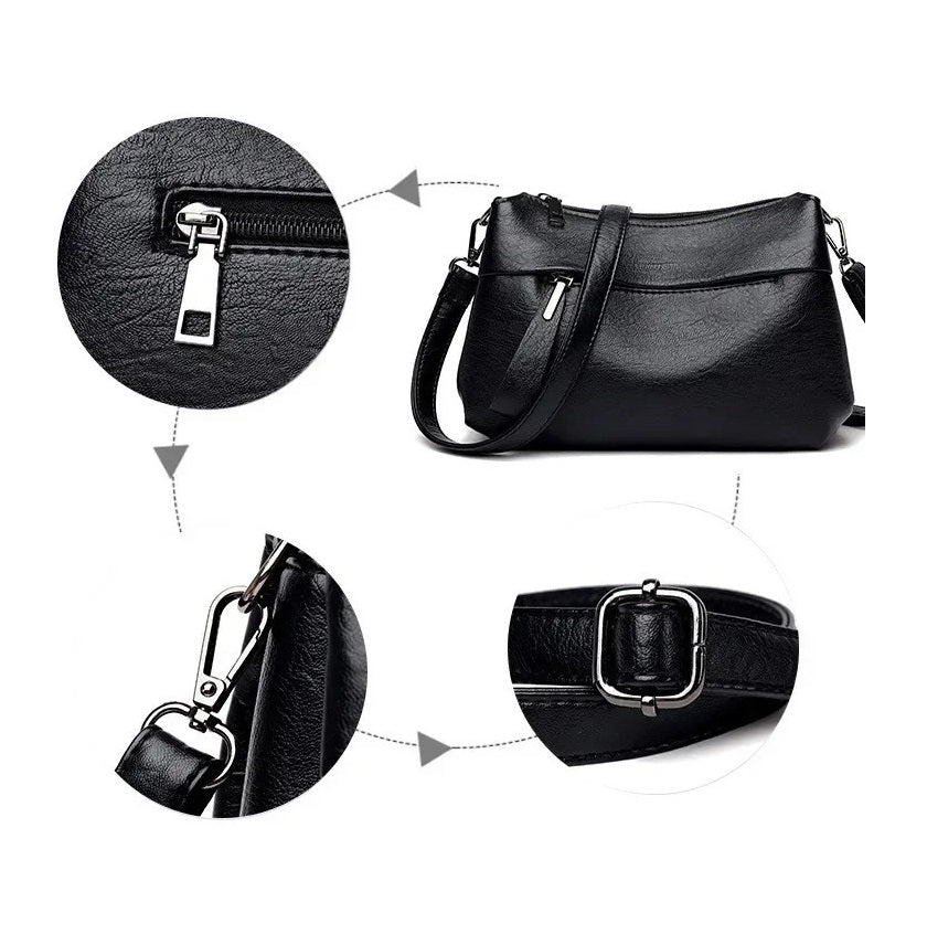 Icone™ CasualBag: Sac À Bandoulière Et Sac À Main Élégant, Décontracté Et Spacieux