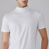Icone™ FitShirt 1+1 GRATUIT: Des Hommes Slim Fit Elevé Cou Décontracté Chemise