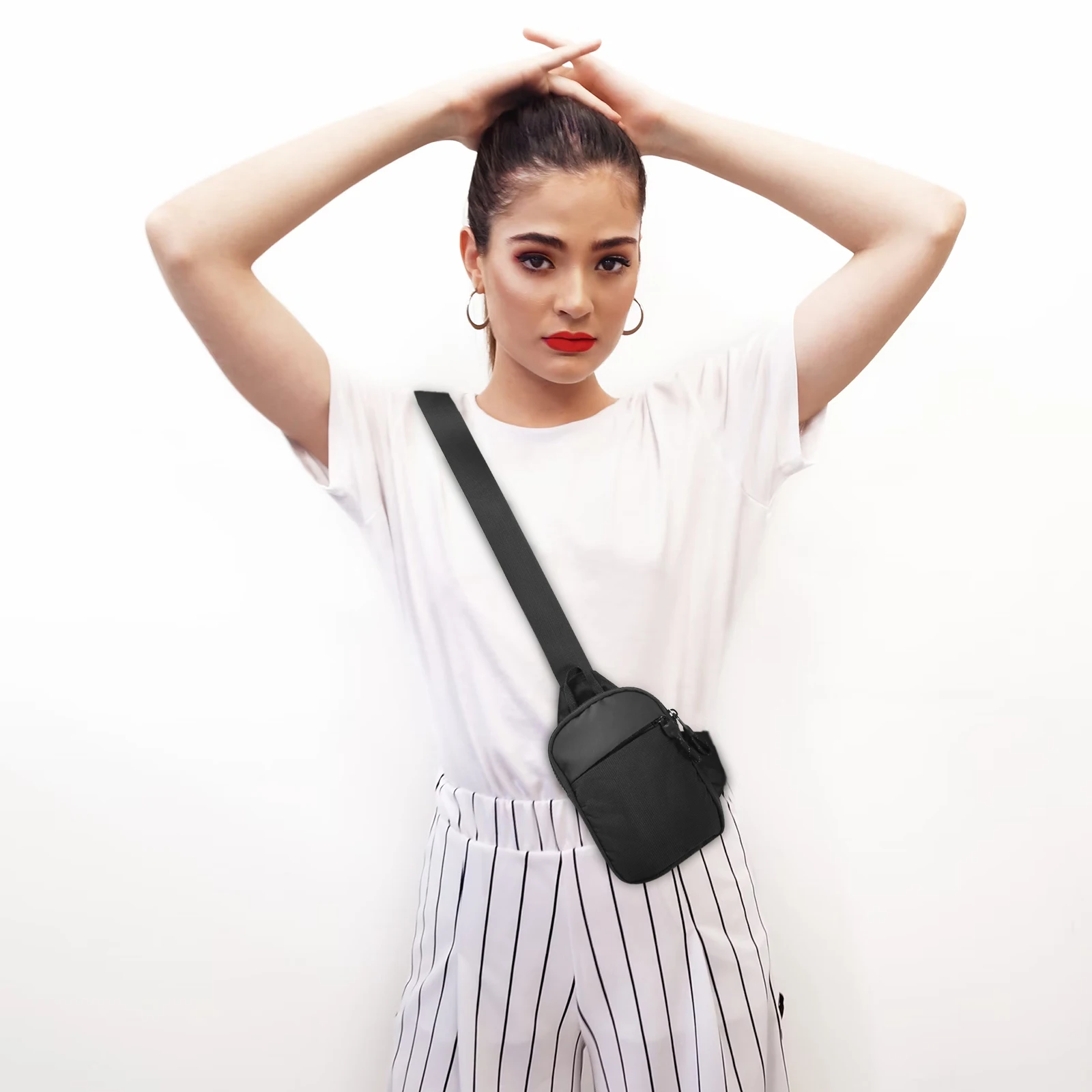 Icone™ ChestBag 1+1 GRATUIT: Sangle Réglable Unisexe Mini Echarpe Poitrine Sac