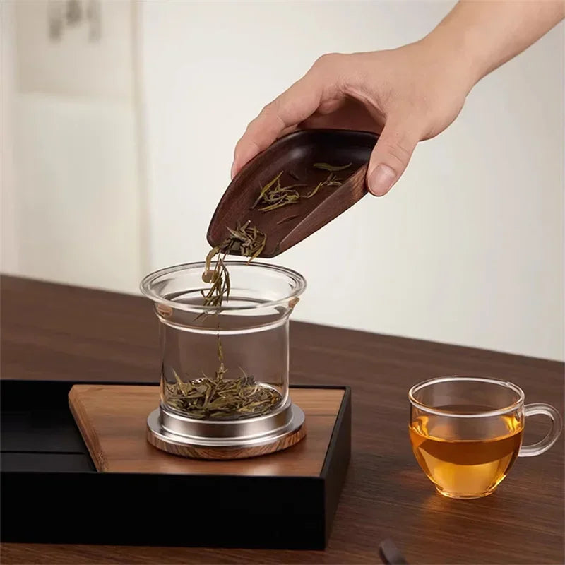 Globetrek° GlassTeapot: Automatique Eau Séparation Verre Théière