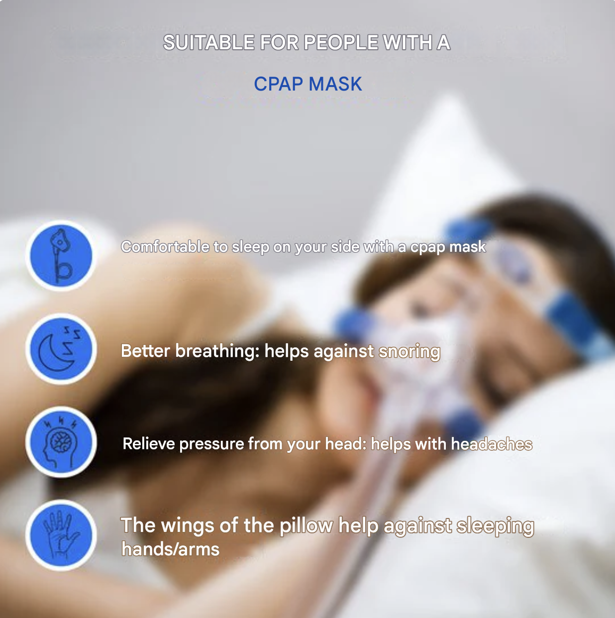 CurvePillow - Doux Ergonomique Courbe Oreiller