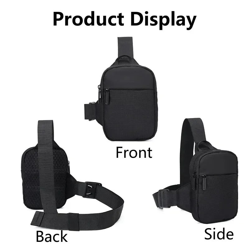 Icone™ ChestBag 1+1 GRATUIT: Sangle Réglable Unisexe Mini Echarpe Poitrine Sac