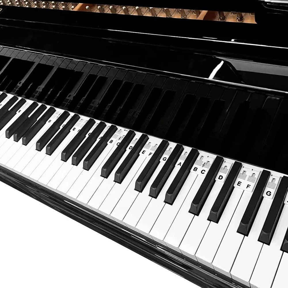 KeyboardLabel - Étiquette Amovible En Silicone Pour Piano Et Clavier