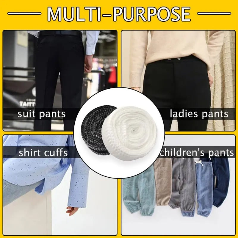 Icone™ ShorteningTape: 5M Ruban De Raccourcissement De Pantalons Auto-Adhésif