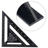 TriangleRuler - Règle Triangulaire en Alliage D'aluminium Pour le Travail du Bois