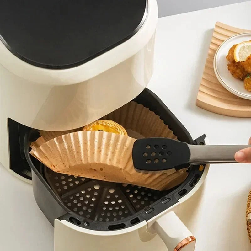 Globetrek° AirFryerLiner: Friteuse À Air Chaud Doublure En Papier Jetable