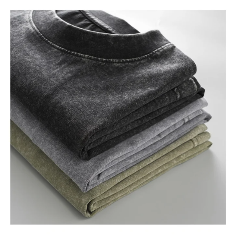 Icone™ ComfortShirt 1+1 GRATUIT: Premium Confortable Lâche Ajuster Délavé T-shirt