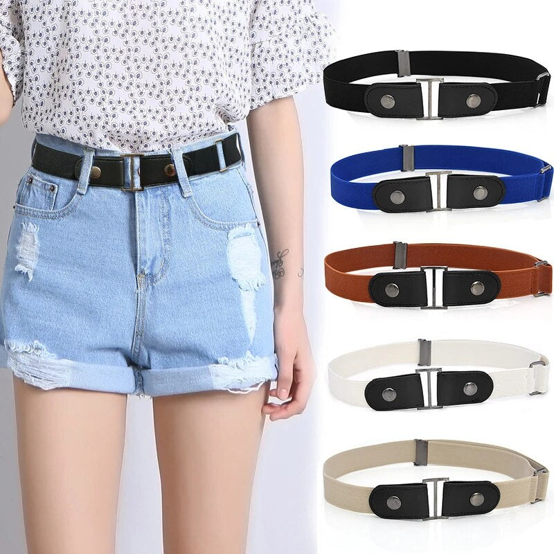 Icone™ ElasticBelt 1+1 GRATUIT: Sans Boucle Invisible Élastique Taille Ceintures