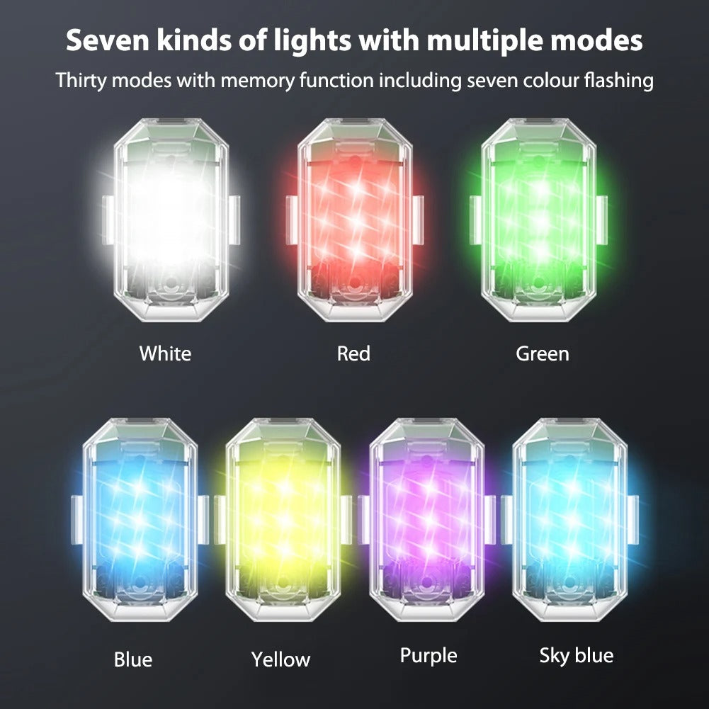 Ledsen™ FlashingLight: Lampe Clignotante LED Télécommandée Sans Fil